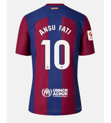 Barcelona Ansu Fati #10 Hjemmedrakt 2023-24 Kortermet